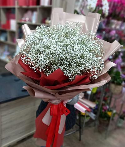 Букет цветов из: Гипсофила в Киселевске