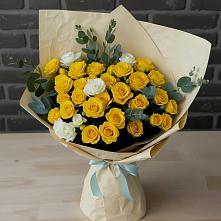 Букет цветов из:  Розы #REPLACE_PRED# Киселевске