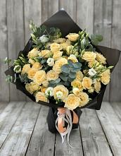 Букет цветов из:  Розы и Лизиантусы #REPLACE_PRED# Киселевске