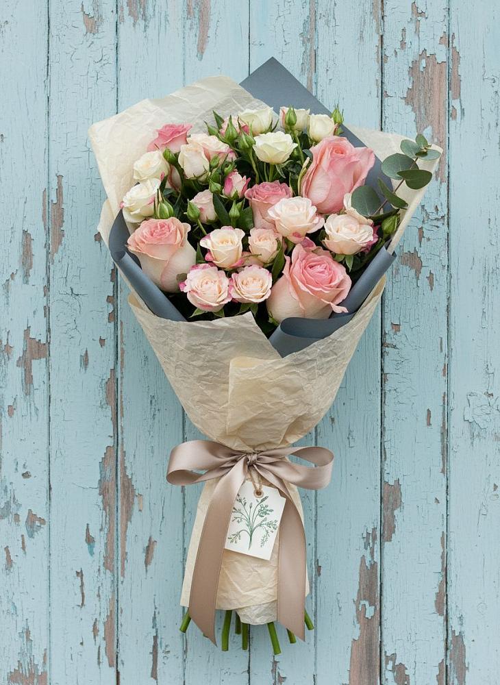 Букет цветов из: Розы в Киселевске