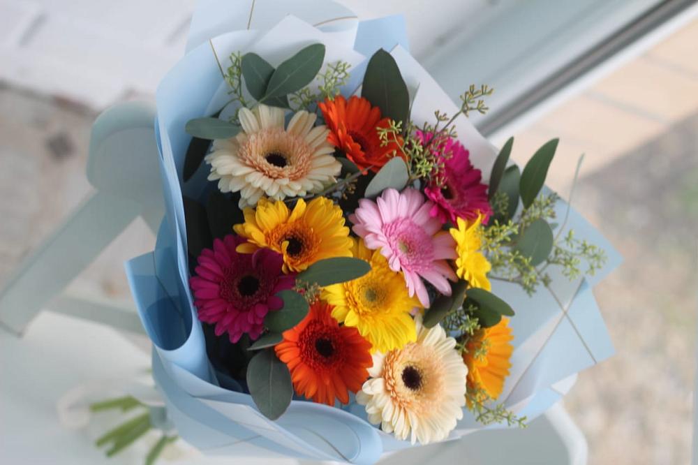 Букет цветов из: Герберы в Киселевске