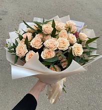 Букет Кремовые розы Латте #REPLACE_PRED# Киселевске