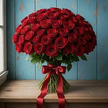 Букет Красные розы Блэк Меджик в Киселевске