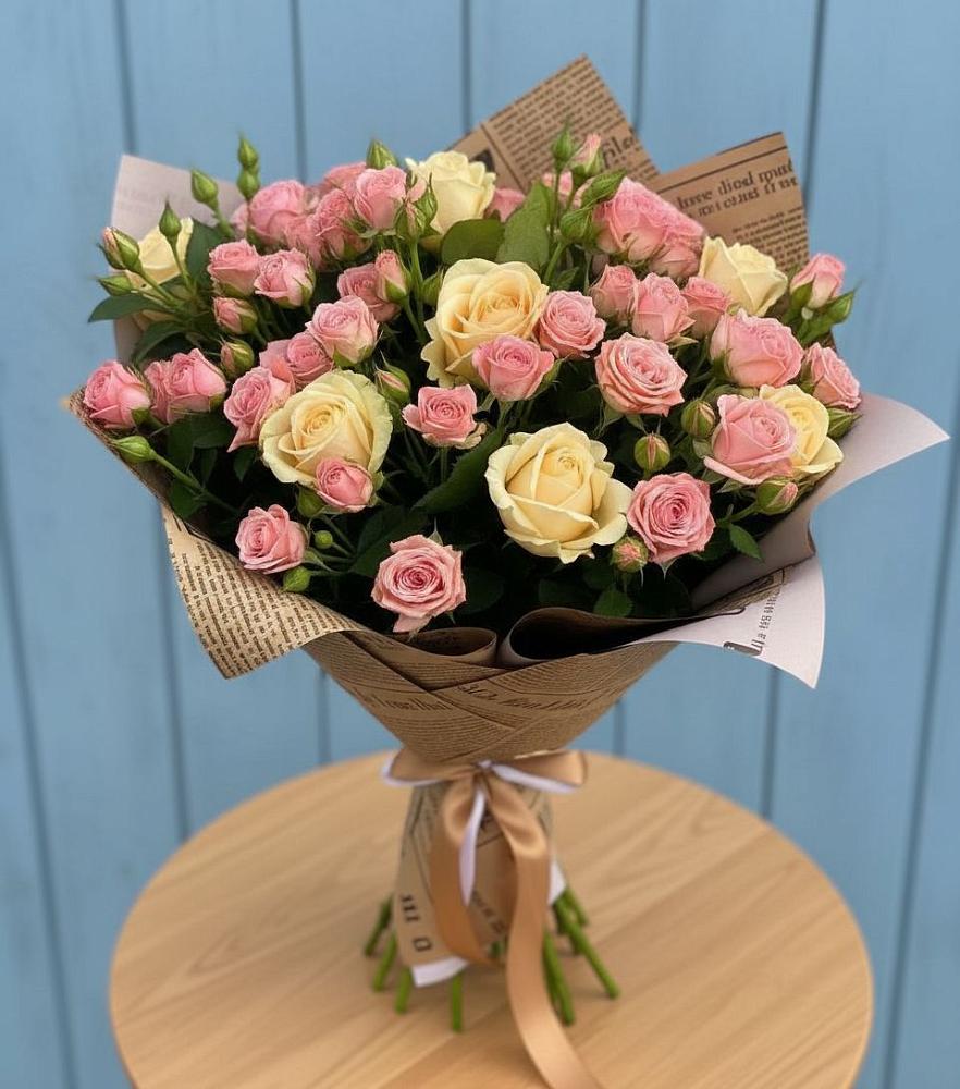 Букет цветов из: Розы в Киселевске