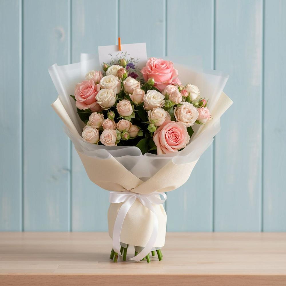 Букет цветов из: Розы в Киселевске