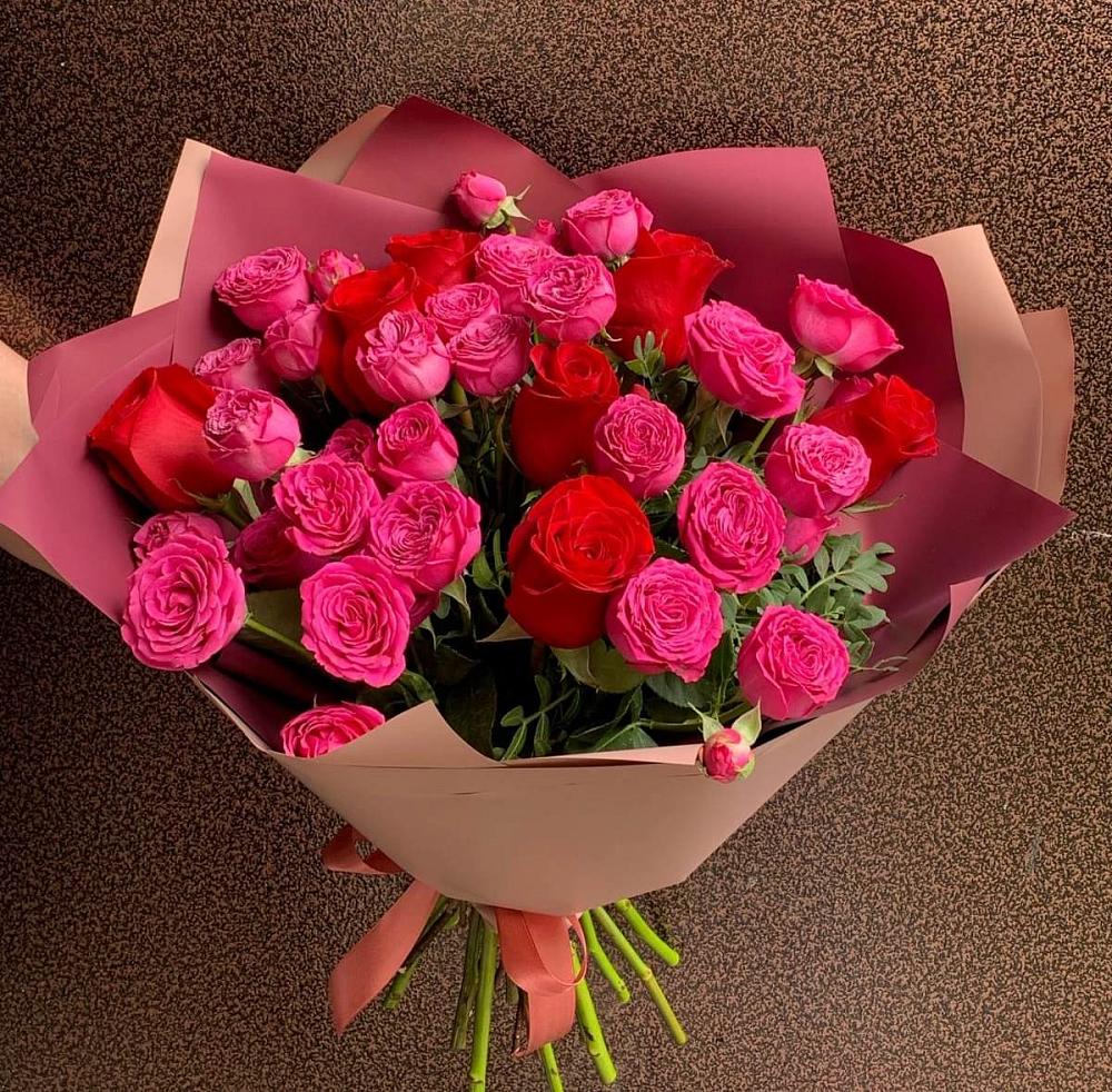 Букет В объятьях нежности в Киселевске