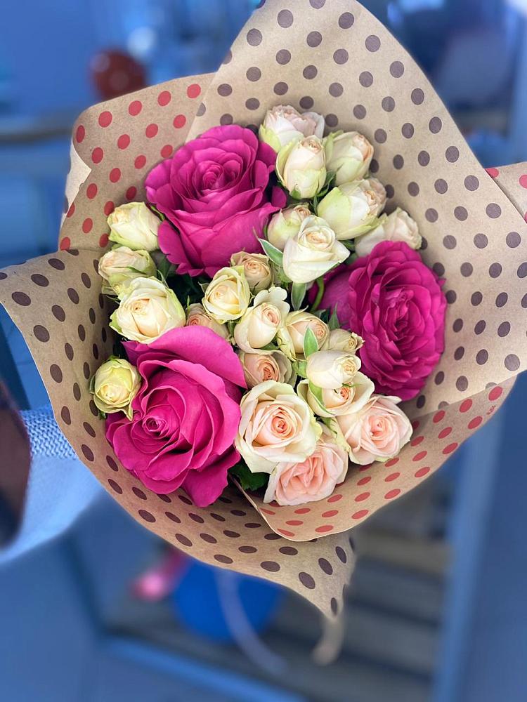 Букет цветов из: Розы в Киселевске