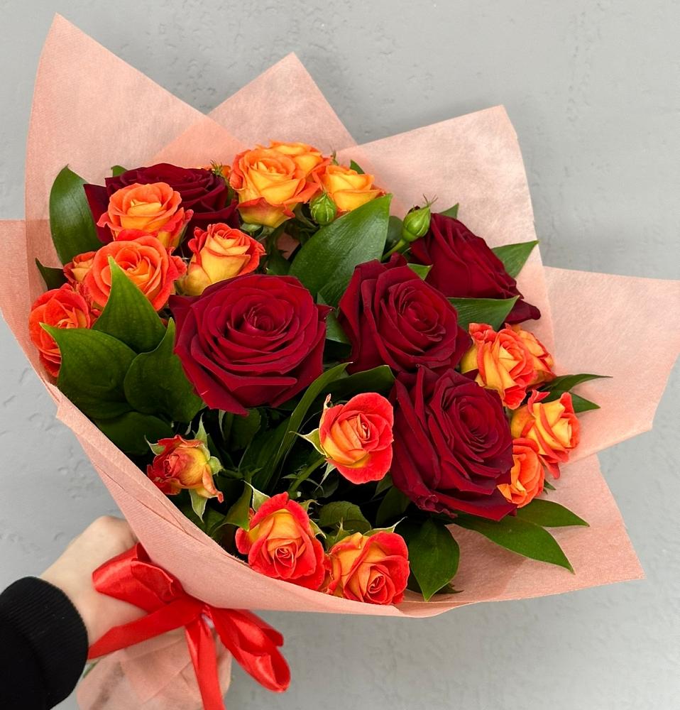 Букет Любовь и восторг в Киселевске