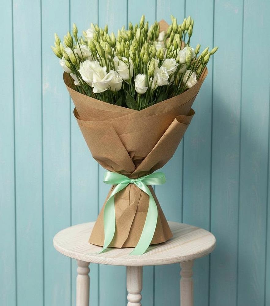 Букет цветов из: Лизиантусы в Киселевске