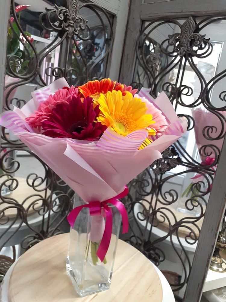 Букет цветов из: Герберы в Киселевске