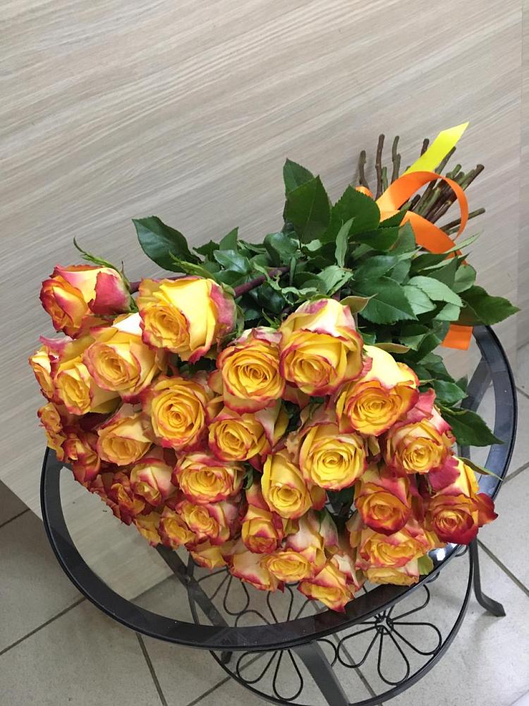 Букет Желтые розы в Киселевске