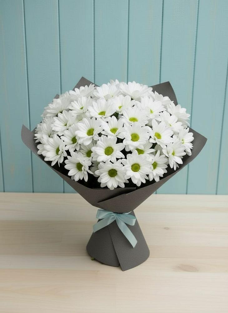 Букет цветов из: Хризантемы в Киселевске