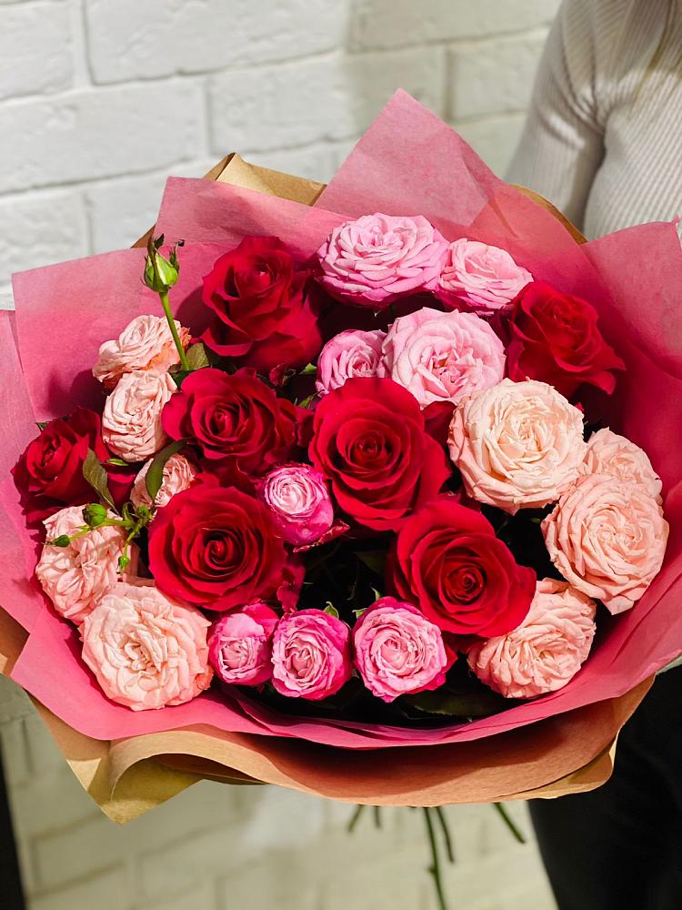 Букет цветов из: Розы в Киселевске