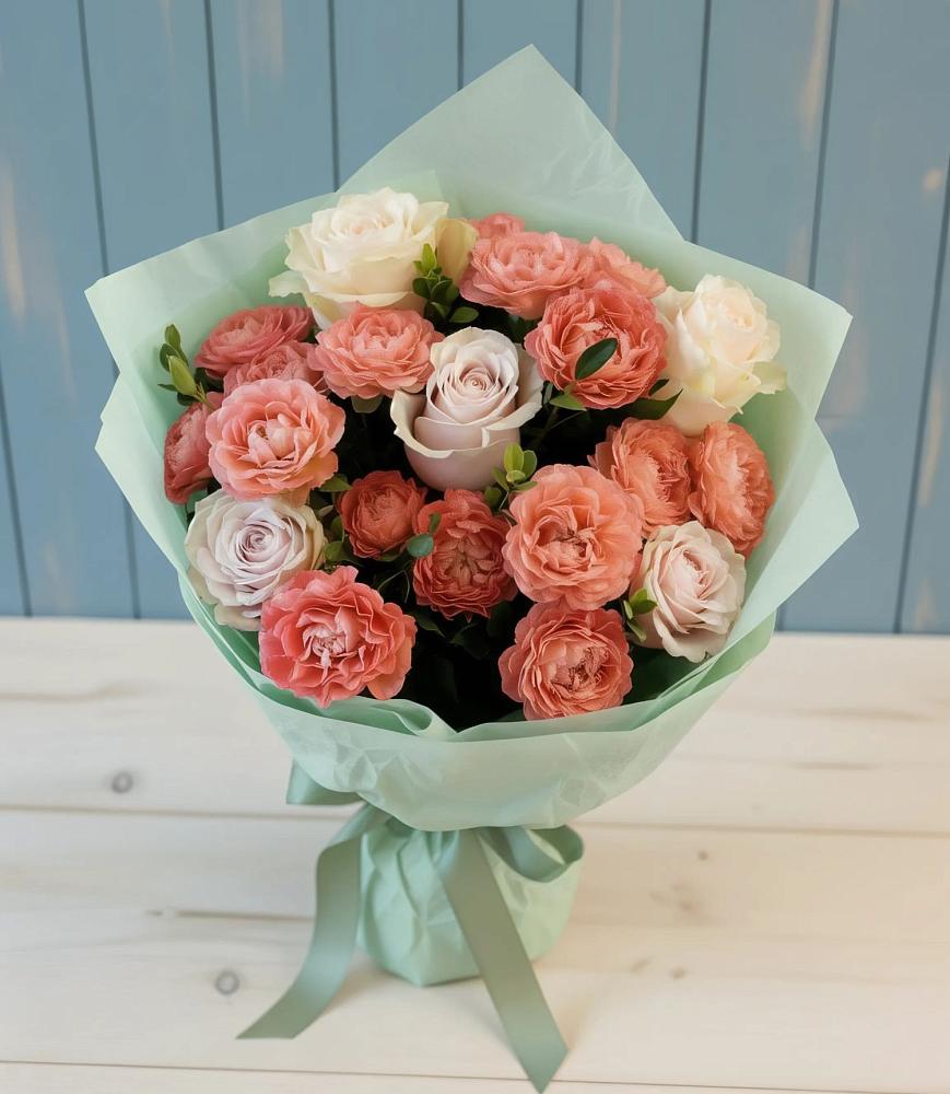 Букет цветов из: Розы в Киселевске