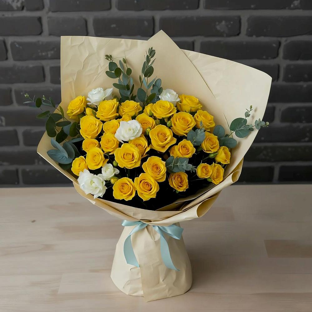 Букет цветов из: Розы в Киселевске