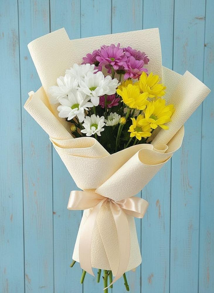 Букет цветов из: Хризантемы в Киселевске