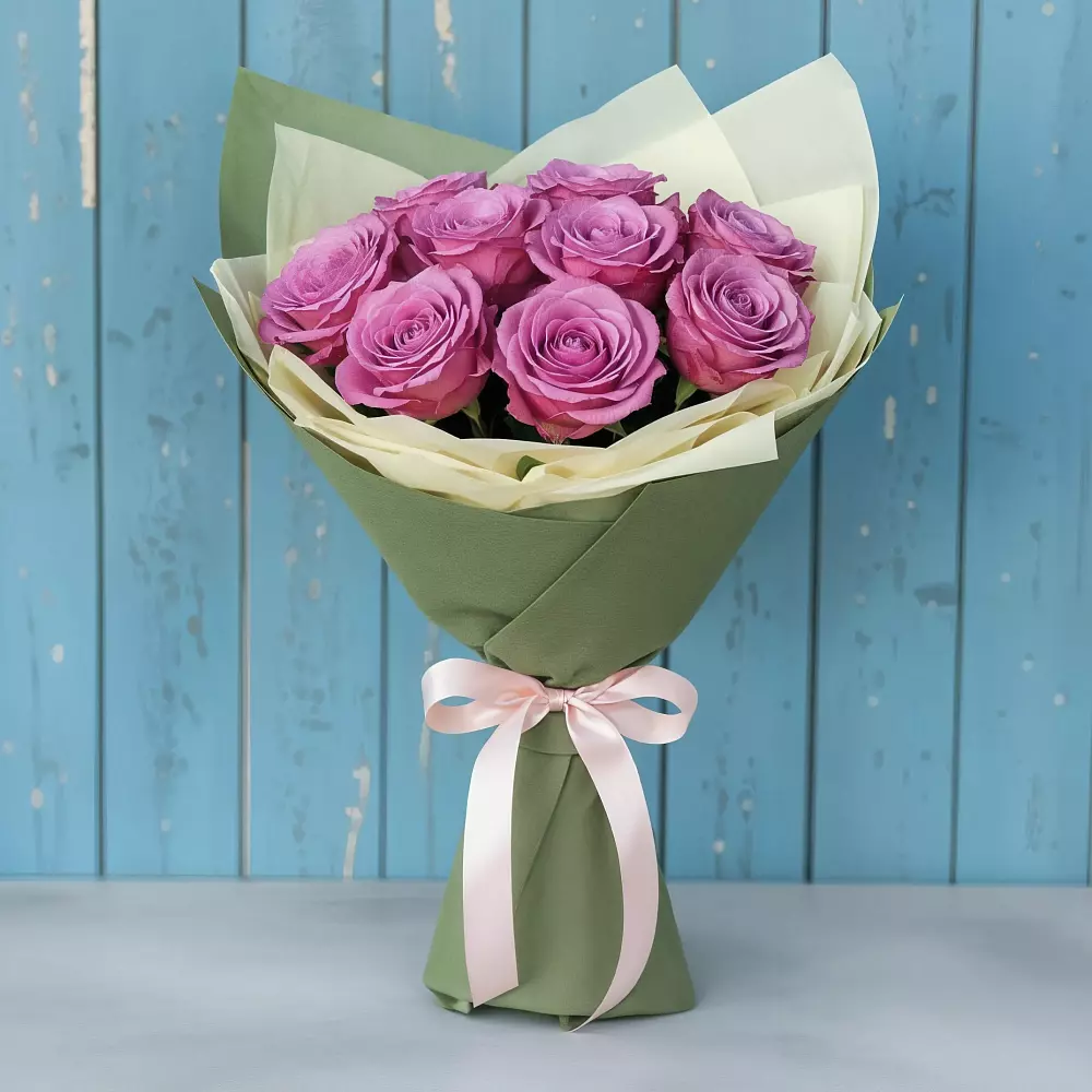 Букет Розы Фёрст Леди в Киселевске