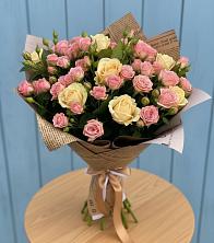 Букет цветов из:  Розы в Киселевске