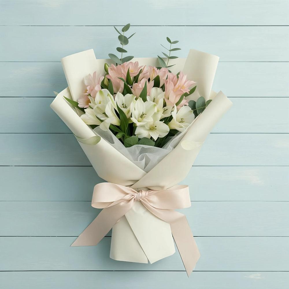 Букет цветов из: Альстромерии в Киселевске