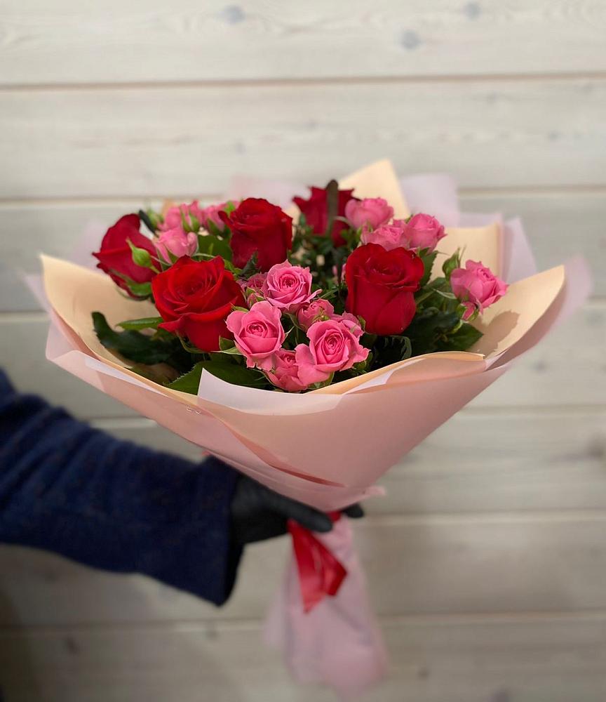 Букет цветов из: Розы в Киселевске
