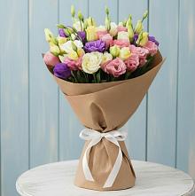Букет цветов из:  Лизиантусы в Киселевске